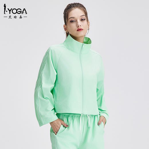 IYOGA小清新户外运动瑜伽休闲百搭外套J028 商品图3