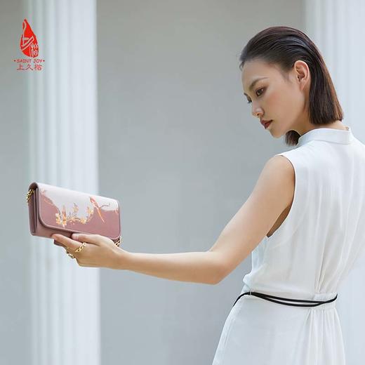 SAINTJOY/上久楷 宋锦晚宴包 手包  鹊上枝头 BWW22C0201 商品图5