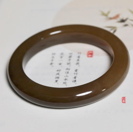 和田玉（糖玉）手镯--平安镯（圈口请备注留言） 商品图5