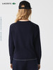 【海南专供价】Lacoste法国鳄鱼女装藏蓝色修身圆领毛衣羊毛衫针织开衫AF1020-98 商品缩略图2
