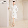 IWY/气质白色连衣裙女职业装秋季西装裙子高级感医美工作服高端Q1009 商品缩略图2