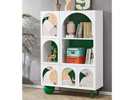 栖居简者展示柜E1级密度板[免费送装，偏远地区除 外] 商品图1