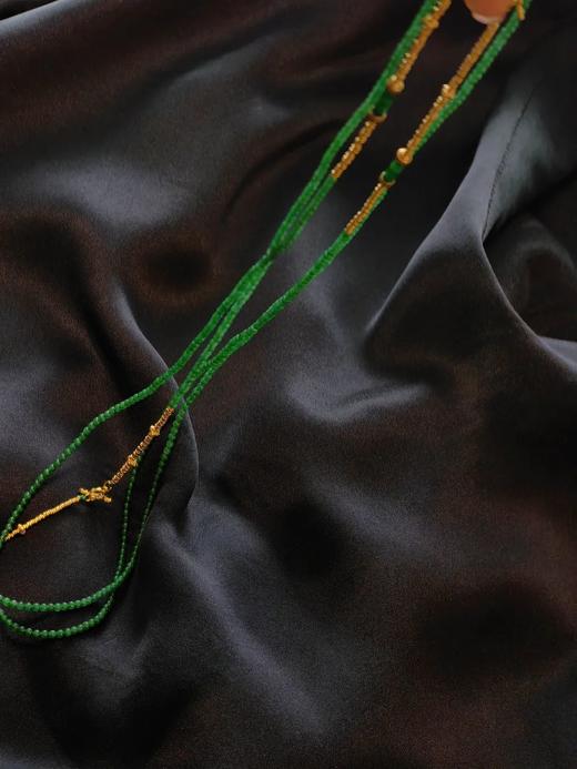 复古贵气老钱风｜绿珠子之美 商品图1