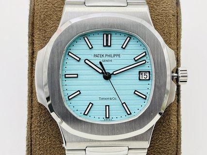 3K厂百达鹦鹉螺5711蒂芙尼Tiffany蓝限量版复刻手表一比一手表n厂c厂zf厂vs厂noob厂clean厂测评 商品图3