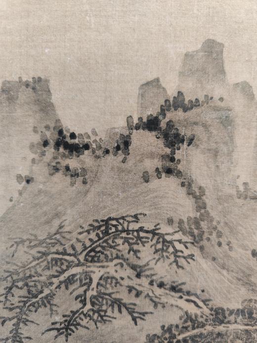 【定制书画】（元）吴镇《渔父图》绢本立轴 馆藏书画高仿复制艺术品（付款后28天内发货） 商品图7