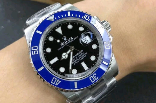 揭秘VS厂劳力士黑盘蓝水鬼做工好吗？复刻手表一比一手表n厂c厂zf厂vs厂clean厂noob厂广州手表测评 商品图2