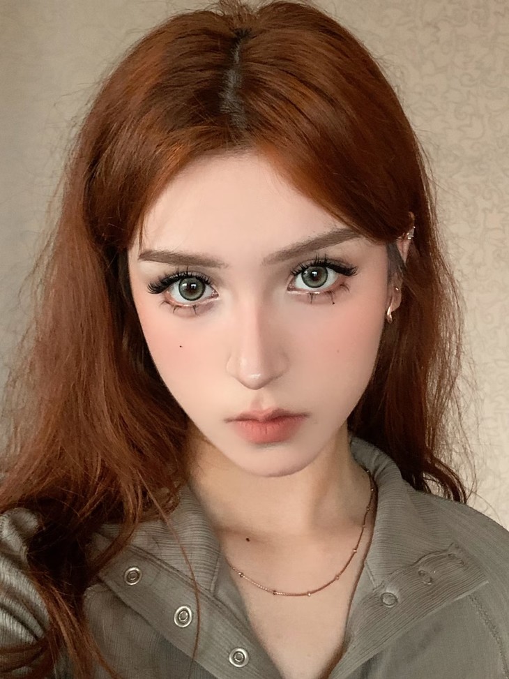 SUGARPLUM 年抛隐形眼镜 咸蛋黄派 14.2mm 1副/2片 左右度数可不同 - VVCON美瞳商城