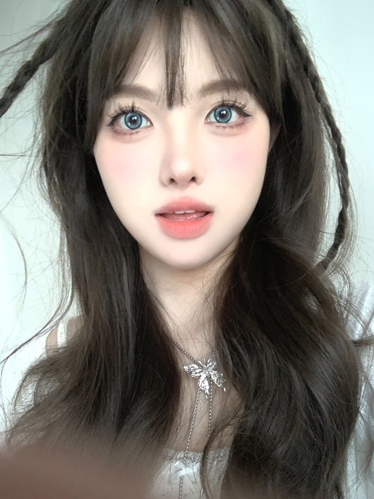 SUGARPLUM 年抛隐形眼镜 蓝莓派 14.2mm 1副/2片 左右度数可不同 - VVCON美瞳商城