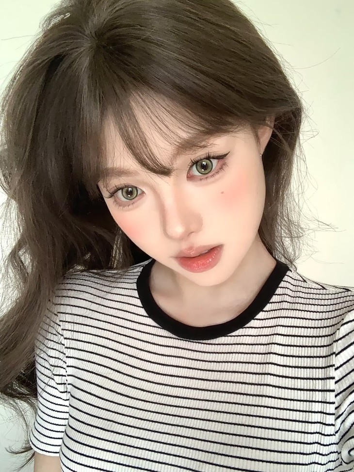 SUGARPLUM 年抛隐形眼镜 咸蛋黄派 14.2mm 1副/2片 左右度数可不同 - VVCON美瞳商城