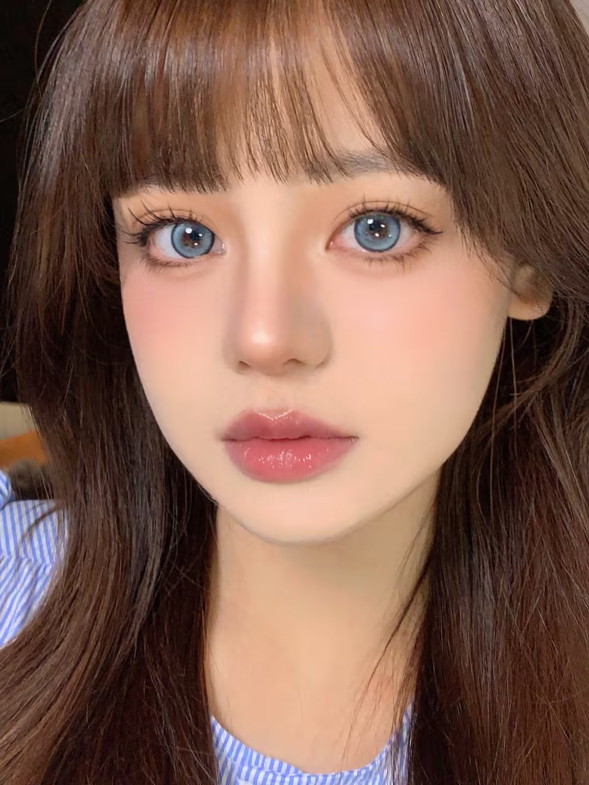 SUGARPLUM 年抛隐形眼镜 蓝莓派 14.2mm 1副/2片 左右度数可不同 - VVCON美瞳商城