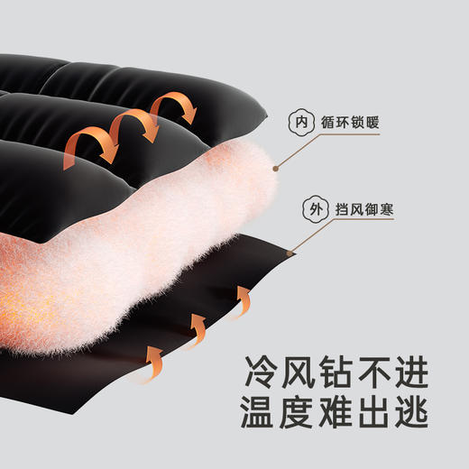 英氏小香风女童羽绒服外套保暖中长款秋冬款外套超韧绒 商品图3