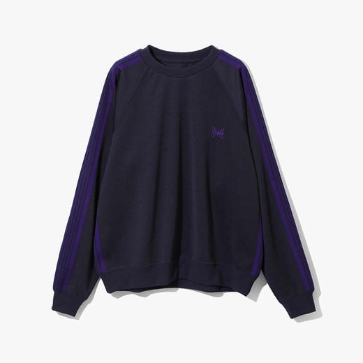 Needles Track Crew Neck Shirt 蝴蝶刺绣复古圆领运动长袖卫衣 商品图4