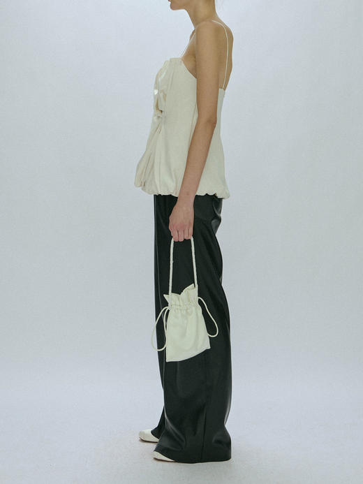 Viktoria Chan｜AW23048 Amalia wrinkled top [ 红 / 白 / 黑 ] 商品图9