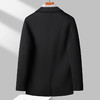 【80%羊毛】【新款DAB】大依优型大码绵羊毛双面呢短款毛呢大衣保暖外套上衣男士绅士胖子休闲商务 商品缩略图2
