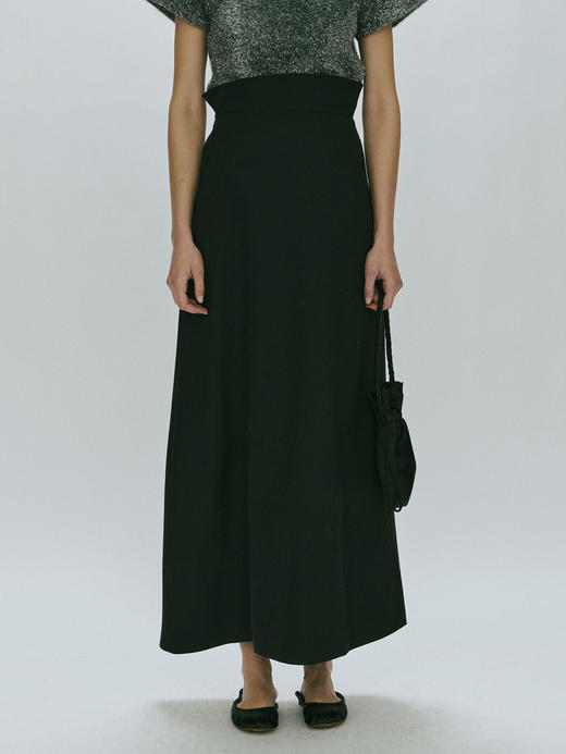 Viktoria Chan｜AW23015 Elisa long skirt  [ 黑 ] 商品图0