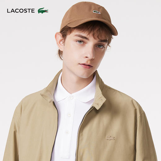 【海南专供价】Lacoste法国鳄鱼男装新款简约纯色拉链夹克外套BH8540-98 商品图2