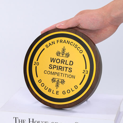 创意奖牌定制定做实木奖盘授权代理加盟商牌匾光荣退休纪念订制做 商品图2