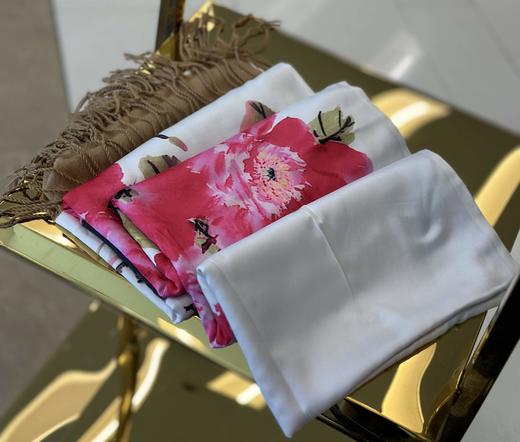 优品堂【春花秋月】双面双色披肩围巾两用 商品图7