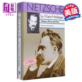 【中商原版】尼采 卷3和卷4 马丁 海德格尔 Nietzsche Volumes 3&4 英文原版 Martin Heidegger 形而上学 哲学