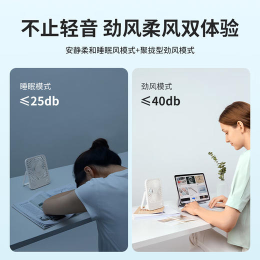 【小家电】几素桌面小风扇 FA26(FA26A) HF 商品图4