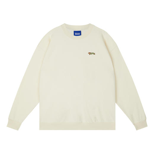 WassupHouse 腊肠狗奔跑印花圆领卫衣 商品图5