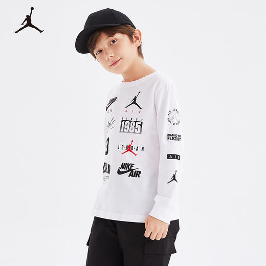 JORDAN 秋 大童小童婴童 长袖T恤 JDB-LS-B834 商品图2