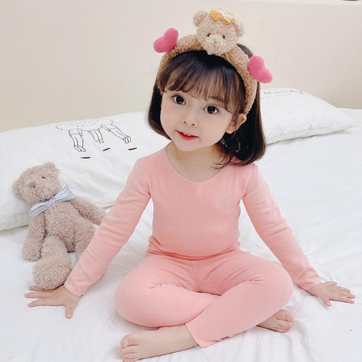 【瑟瑟儿童秋风，套装陪伴成长】德绒双面，灵动守护，无痕舒适，冬季暖起来。男女童适用，中大童福利。穿上它，温暖更加靠谱！ 商品图0