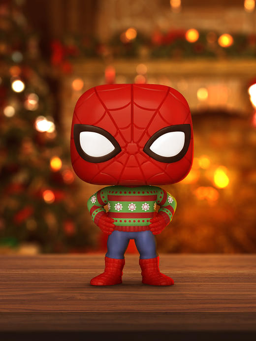 Funko POP Marvel Holiday Spider-Man美漫漫威英雄假日蜘蛛侠手办 72190 商品图2