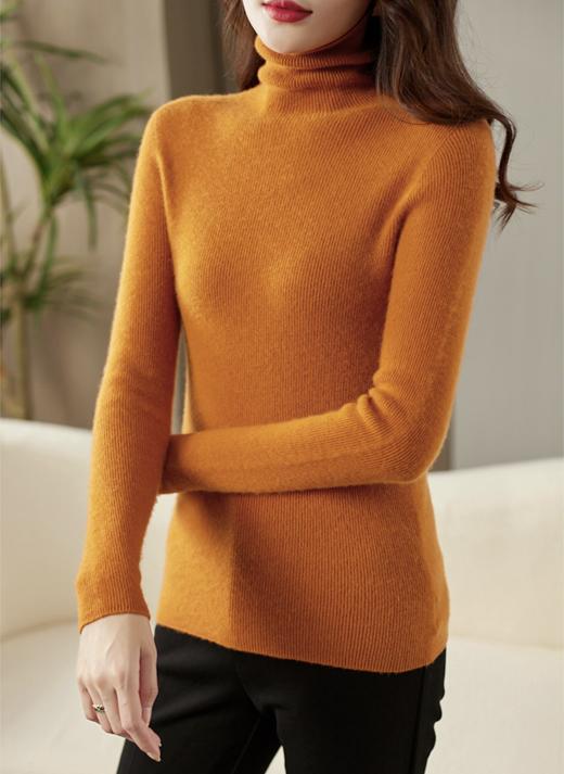 逸红颜明月优选#『100%软黄金山羊绒毛衣』[630/1件,1200/2件] 亲肤柔软,细腻软糯如婴儿肌,温暖如一片暖云包裹『一片暖云』 商品图5