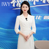 IWY/白色法式洋装女高级感通勤案场接待工作服职业正装Q772-W 商品缩略图0