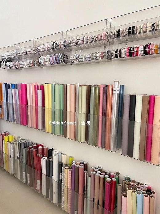 【花店陈列】卷筒包装纸收纳桶（配螺丝） 商品图2