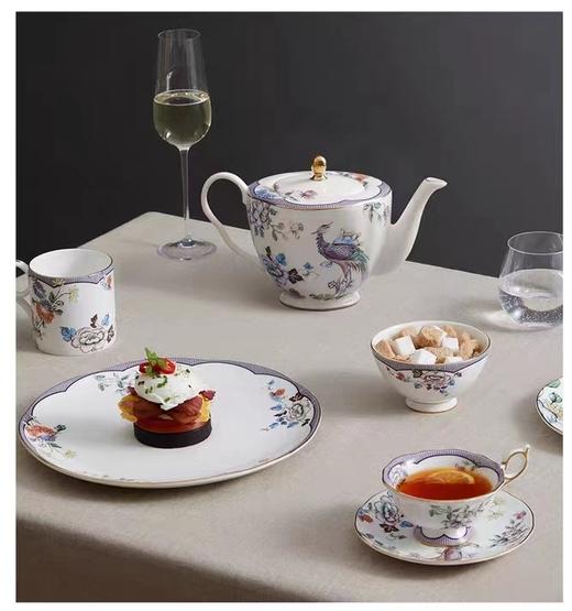 【6F】WEDGWOOD威基伍德 幸运彩雀茶杯碟小雀幸精致奢华骨瓷单人茶具 商品图2