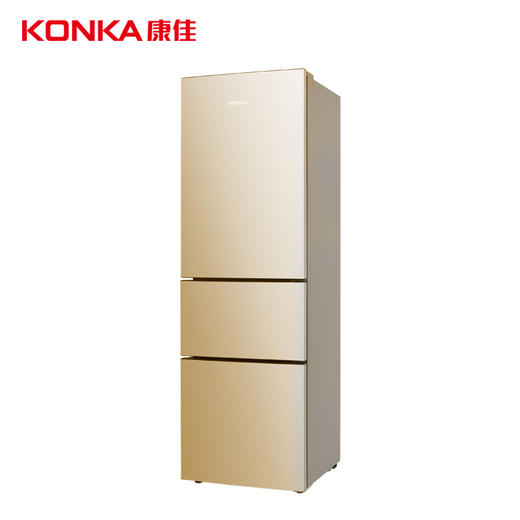 康佳206升三开门风冷电冰箱小型租房节能省电低噪冷冻冷藏 商品图2