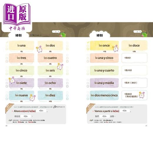 【中商原版】全方面破解西班牙语基础单字 遮字卡 百搭例句 实战对话的必胜三步曲 港台原版 外语学习 西班牙语学习 商品图4