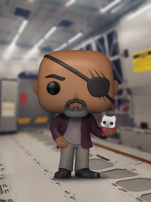 Funko POP The Marvs美漫 惊奇队长2尼克弗瑞手办 67640 商品图2