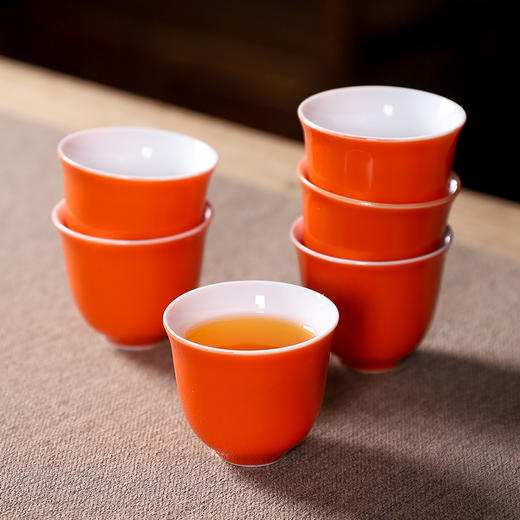 心想事橙-盖碗茶具套组 商品图5