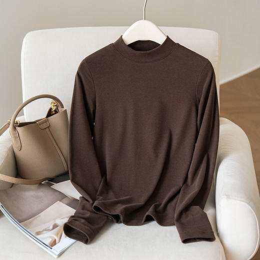 女款德绒4.0版蚕丝恒温衣（半高领） 商品图6