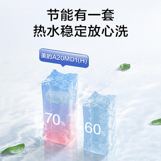 美的（Midea）50升2000W速热 线下同款升级防电墙 蓝钻内胆耐用 8年质保电热水器F50-A20MD1(HI)* 商品图4