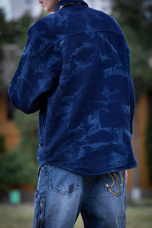 W332525186潮流牛仔衬衫外套 商品图10