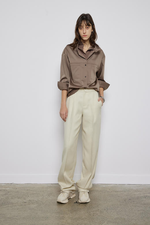 双层领立领衬衣 商品图1