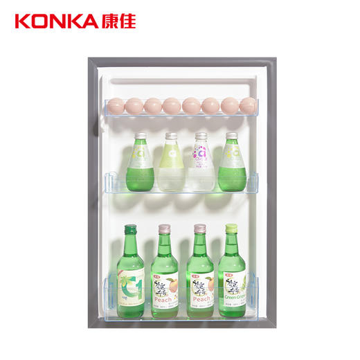 康佳180升风冷无霜双门冰箱小型家用电冰箱二门两门 节能省电低音超薄 迷你宿舍租房BCD-180WD2EGX 商品图6