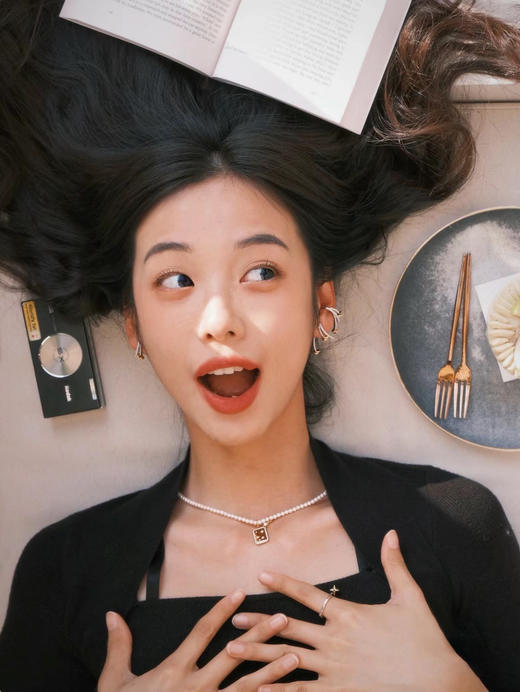 现货 THS 10.21-无 hefang家 雪花系列耳钉/耳扣/戒指/项链 CU1120 商品图4