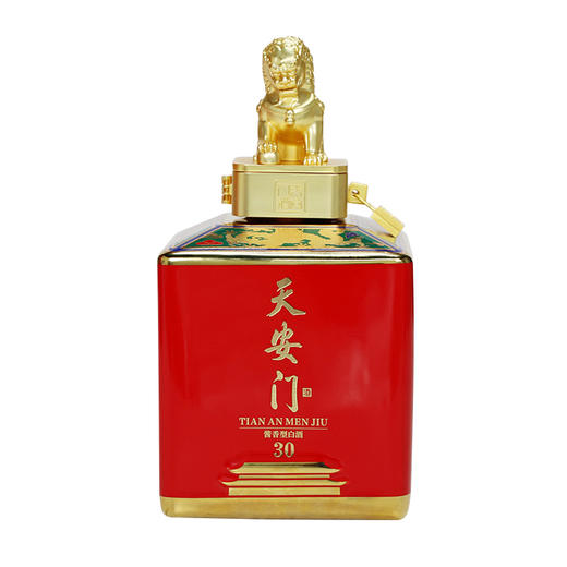 北京华都酒 天安门中国礼30 狮子头 500ml 53度酱香型白酒 商品图2
