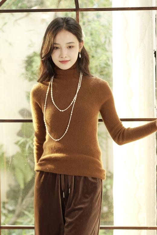 逸红颜明月优选#『100%软黄金山羊绒毛衣』[630/1件,1200/2件] 亲肤柔软,细腻软糯如婴儿肌,温暖如一片暖云包裹『一片暖云』 商品图11