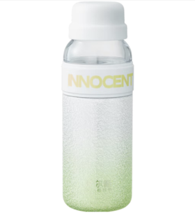 哈尔斯 茶水分离保温杯女304不锈钢男便携办公室茶水杯子300ml   淘气