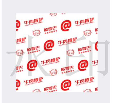 披萨垫纸吸油纸30*30cm 商品图0