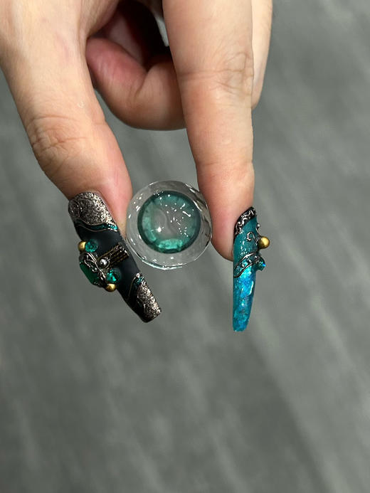 月抛 Jellydoll 绿魔鬼14.5 着色13.7 商品图1