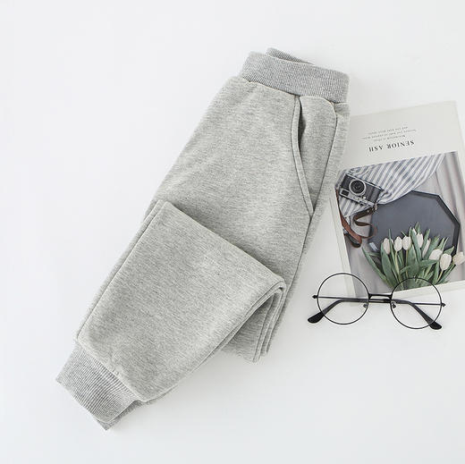 【69.9/任选两件！】男童秋冬款裤子，纯棉休闲裤2023新款儿童休闲运动裤，中小大童卫裤潮lm 商品图2