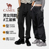 骆驼女装工装裤男春秋季户外情侣休闲裤直筒束脚潮牌宽松黑色耐磨MG122C7628_M13BAWI111_M13CAR2082_MG122C7628A 商品缩略图0