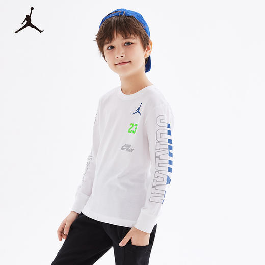 JORDAN 春 大童 小童 婴童 长袖T恤 JDB-LS-B254 商品图8